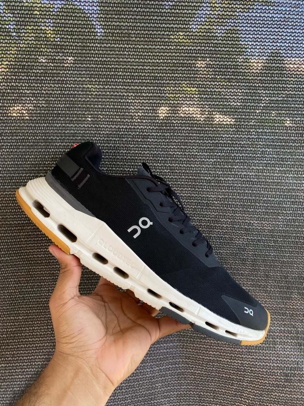 On Running Men's Cloudnova Form 2 Black Ivory Sneakers